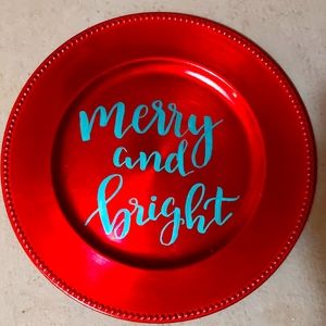Decorative Christmas Plate Wall decor